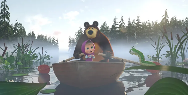 Маша и медведь: Песенки для малышей - 2 серия. Лодочка