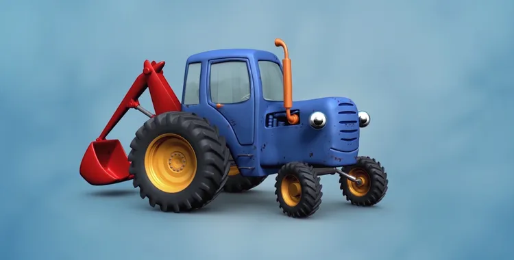 Трейлер Синий трактор на детской площадке смотреть онлайн